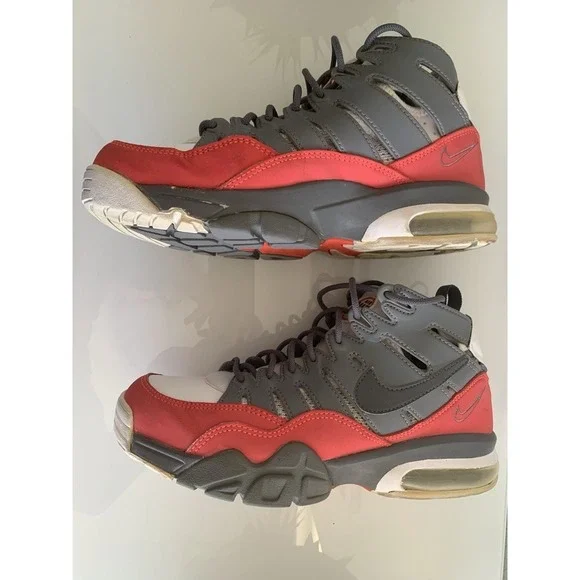 Rare Find- Air Trainer Max 2 94 'Grey Laser Crimson' Size 9 - Picture 5 of 14